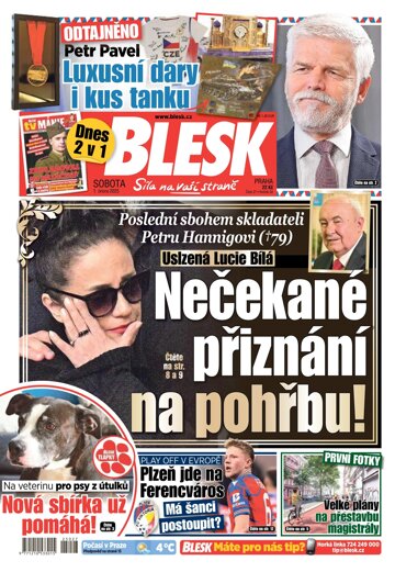 Obálka e-magazínu Blesk 1.2.2025