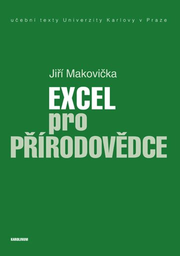 Obálka knihy Excel pro přírodovědce