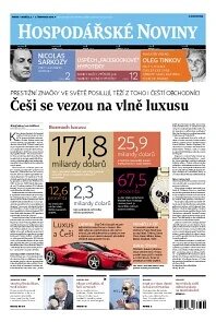 Obálka e-magazínu Hospodářské noviny 129 - 4.7.2014