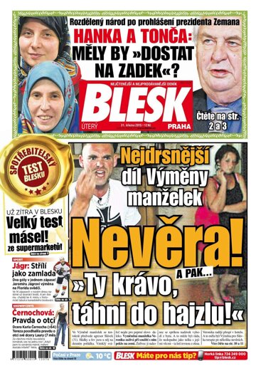 Obálka e-magazínu Blesk 31.3.2015