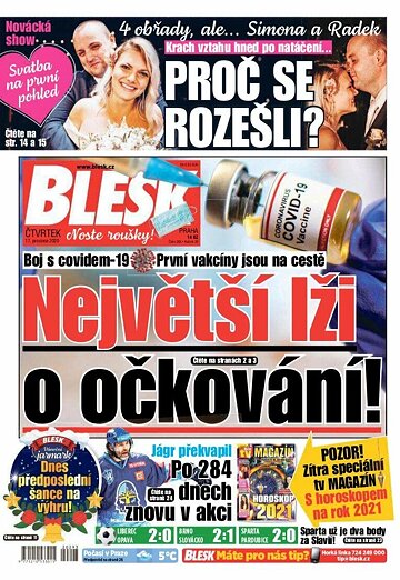 Obálka e-magazínu Blesk 17.12.2020