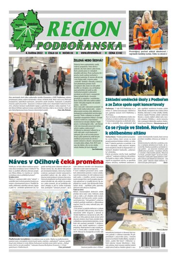 Obálka e-magazínu Region Podbořanska 18/2022