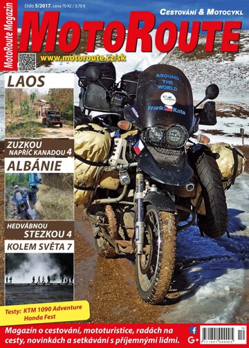 Obálka e-magazínu MotoRoute Magazín 5/2017