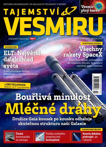 Obálka e-magazínu Tajemství Vesmíru 7-8/2024
