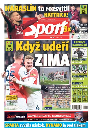 Obálka e-magazínu Sport 17.2.2025