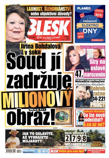 Obálka e-magazínu Blesk 25.3.2025