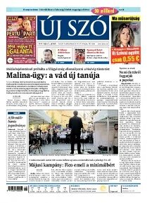 Obálka e-magazínu Új Szó 2.5.2014