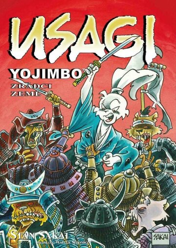 Obálka e-magazínu Usagi Yojimbo 26: Zrádci země