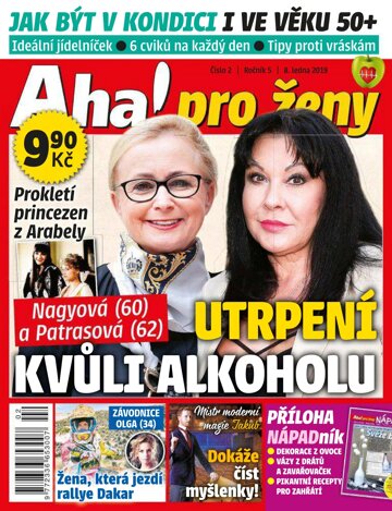 Obálka e-magazínu AHA! pro ženy 2/2019