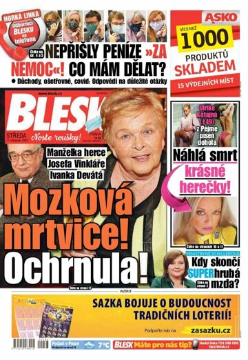 Obálka e-magazínu Blesk 11.11.2020