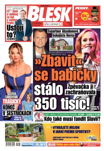 Obálka e-magazínu Blesk 20.5.2021