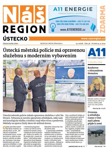 Obálka e-magazínu Náš Region - Ústecko 38/2024