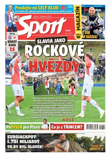 Obálka e-magazínu Sport 1.11.2024