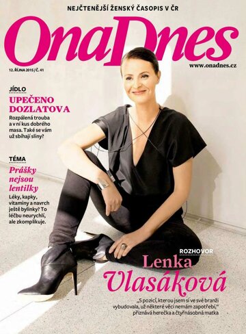 Obálka e-magazínu Ona DNES Magazín - 12.10.2015