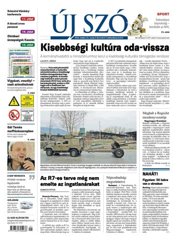 Obálka e-magazínu Új Szó 12.10.2016