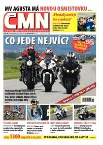 Obálka e-magazínu ČESKÉ MOTOCYKLOVÉ NOVINY 42/2012