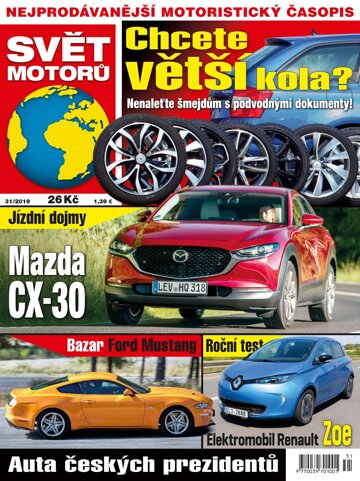 Obálka e-magazínu Svět motorů 31/2019