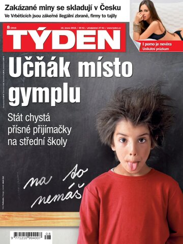 Obálka e-magazínu Týden 8/2015