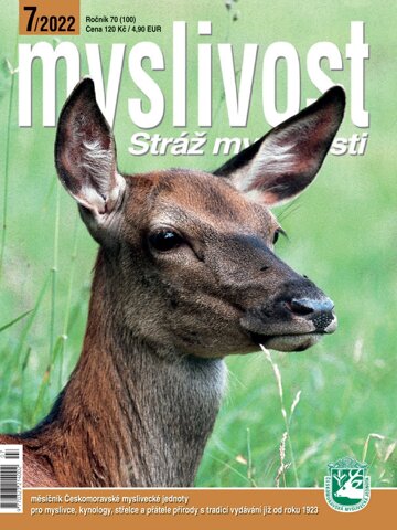 Obálka e-magazínu Myslivost 7/2022