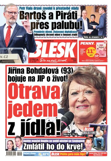 Obálka e-magazínu Blesk 25.9.2024