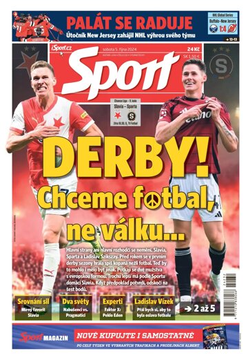 Obálka e-magazínu Sport 5.10.2024