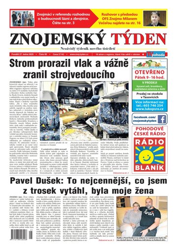 Obálka e-magazínu Znojemský týden 5/2025