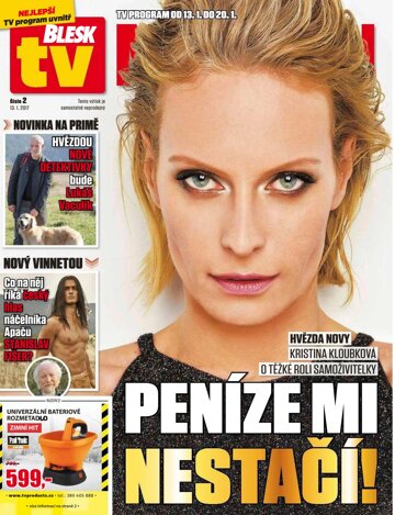 Obálka e-magazínu Příloha Blesk 13.1.2017