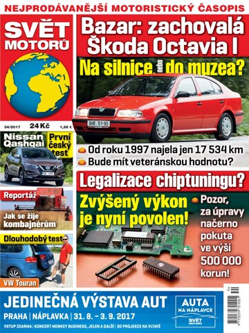 Obálka e-magazínu Svět motorů 21.8.2017