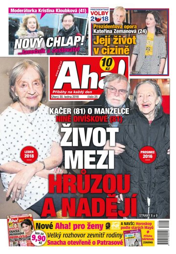 Obálka e-magazínu AHA! 30.1.2018