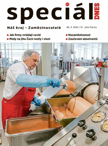 Obálka e-magazínu Magazín DNES SPECIÁL Jižní Čechy - 26.3.2021