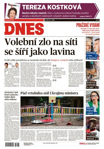 Obálka e-magazínu MF Dnes 19.1.2023