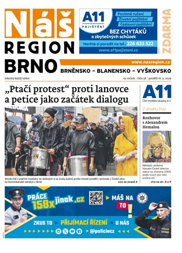 Obálka e-magazínu Náš Region - Brno 38/2024