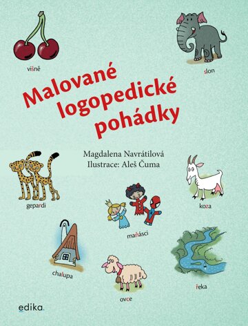 Obálka knihy Malované logopedické pohádky