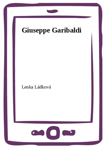 Obálka knihy Giuseppe Garibaldi