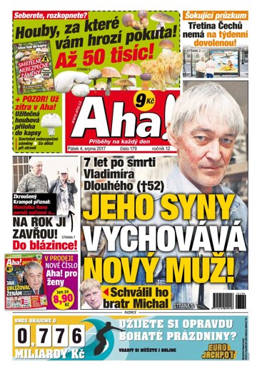 Obálka e-magazínu AHA! 4.8.2017