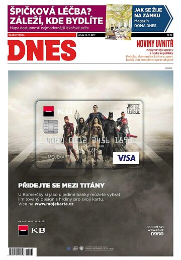 Obálka e-magazínu MF Dnes 15.11.2017