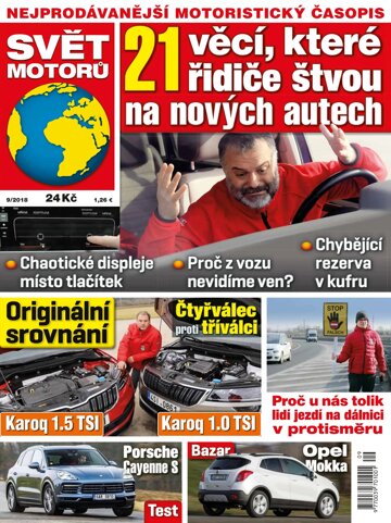 Obálka e-magazínu Svět motorů 26.2.2018