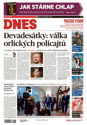 Obálka e-magazínu MF Dnes 19.2.2022