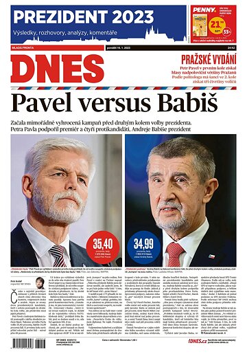 Obálka e-magazínu MF Dnes 16.1.2023