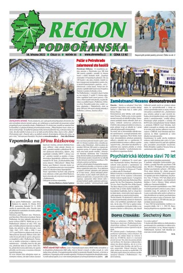 Obálka e-magazínu Region Podbořanska 11/2022