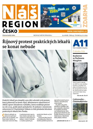 Obálka e-magazínu Náš Region - Česko 43/2024