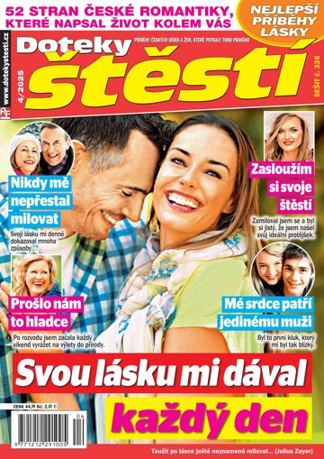 Obálka e-magazínu Doteky štěstí 4/2025