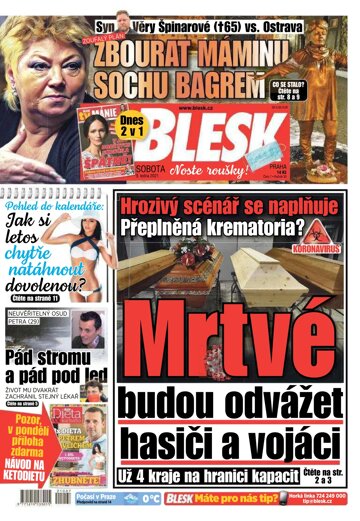 Obálka e-magazínu Blesk 9.1.2021