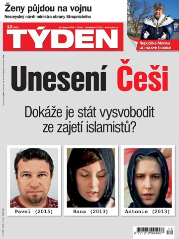 Obálka e-magazínu Týden 12/2015