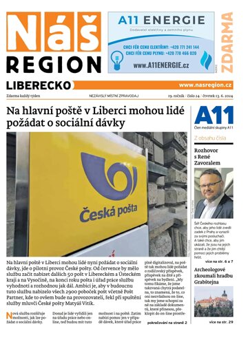 Obálka e-magazínu Náš Region - Liberecko 24/2024