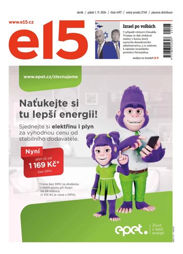 Obálka e-magazínu E15 1.11.2024