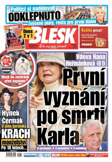 Obálka e-magazínu Blesk 18.1.2025