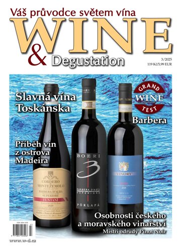 Obálka e-magazínu Wine and Degustation 3/2025