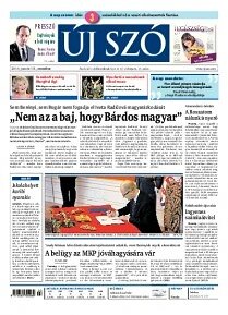 Obálka e-magazínu Új Szó 18.1.2014