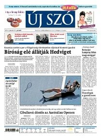 Obálka e-magazínu Új Szó 24.1.2014